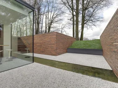 Brick-clad office building with Infinitum 3003, the tone has been set!