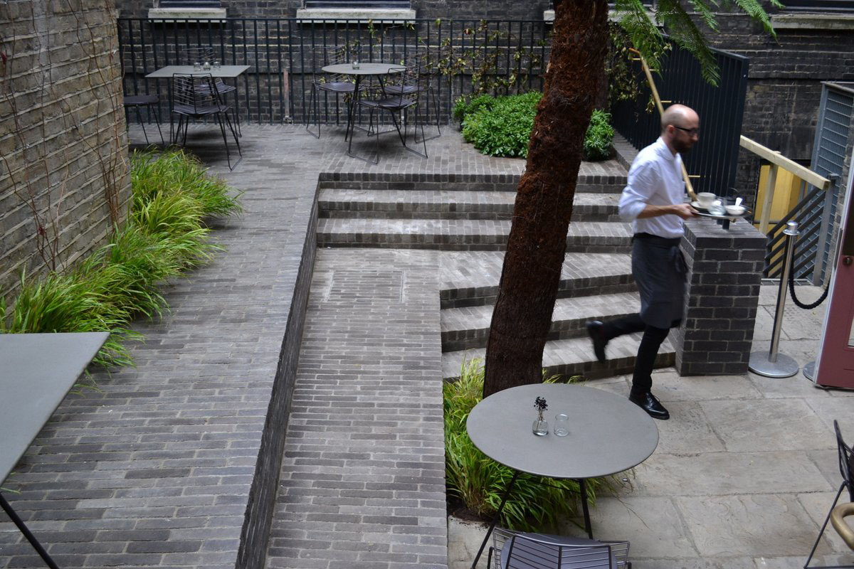 Garden at London’s Royal Academy of Arts by Tom Stuart Smith